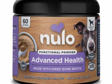 Nulo Functional Powder Advanced Health Dog Supplement 1ea 4.2 oz For Sale