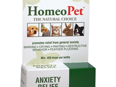 HomeoPet Anxiety Relief 1ea 15 ml Online Hot Sale