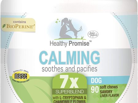 Four Paws Healthy Promise Calming Chews for Dogs Calming 1ea 90 ct Online Hot Sale