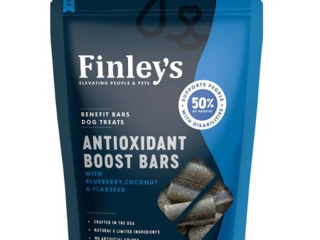 Finleys Dog Soft Chew Benefit Bars Antioxidant Boost 16oz. Supply