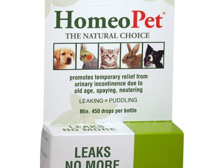 HomeoPet Leaks No More 1ea 15 ml Sale