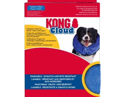 KONG Inflatable E-Collar Blue 1ea MD Online Hot Sale