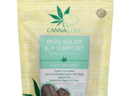 CannaLove Discomfort Relief Hemp Infused Supplement Sticks 1ea 8 oz For Sale