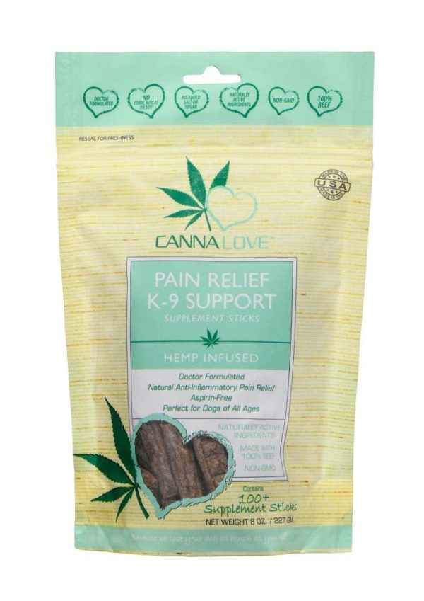 CannaLove Discomfort Relief Hemp Infused Supplement Sticks 1ea 8 oz For Sale