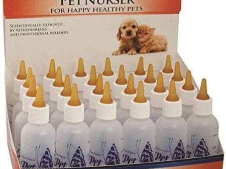 Four Paws Healthy Promise Pet Nurser Bottles Display Case 24 Count 1ea 2 oz Online