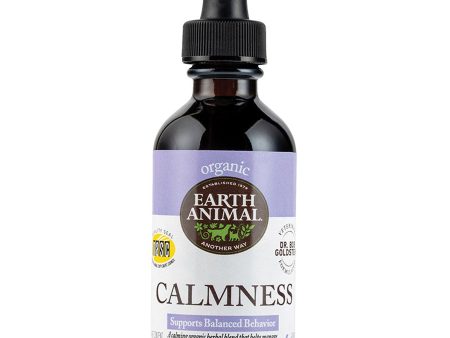 Earth Animal Organic Herbal Remedies - Calmness - 2 oz. Online Sale