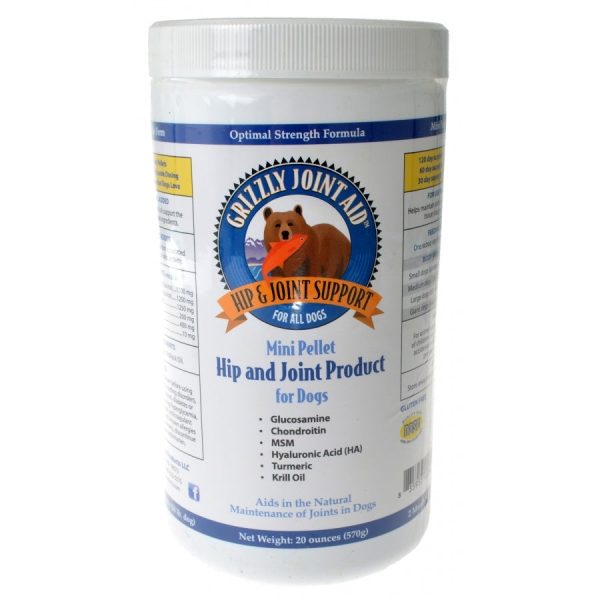 Grizzly Dog Joint Aid Pellet 10oz. Supply