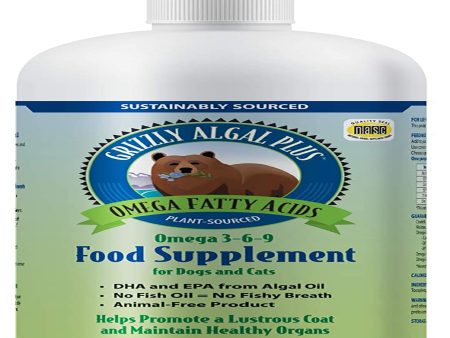 Grizzly Dog Cat Algal Oil Plus 32oz. For Sale