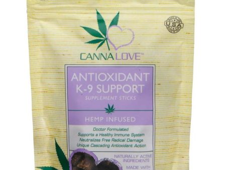 CannaLove Antioxidant Hemp Infused Dog Supplement Sticks 1ea 8 oz For Cheap