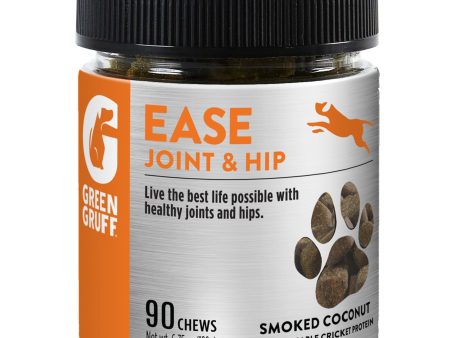 Green Gruff Ease Joint & Hip Dog Supplements 1ea 90 ct Fashion