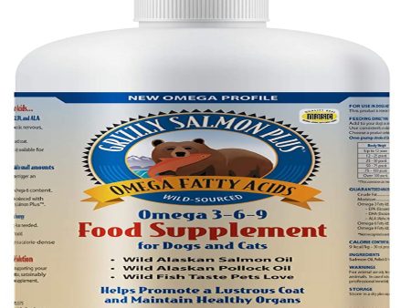 Grizzly Dog Cat Salmon Oil Plus 32oz. on Sale