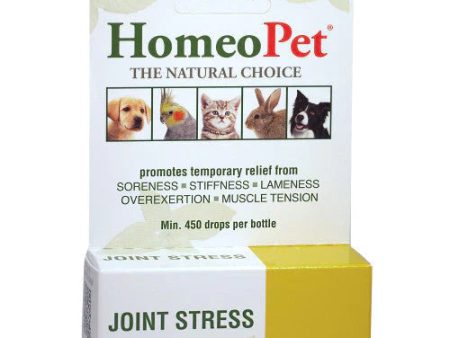 HomeoPet Joint Stress 1ea 15 ml For Cheap