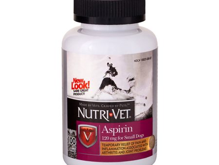 Nutri-Vet K9 Aspirin Liver Chewables Small Dogs 1ea 100 ct Online Sale