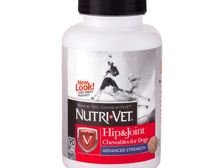 Nutri-Vet Hip & Joint Veterinary Strength Liver Chewables 1ea 90 ct Online now