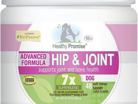 Four Paws Healthy Promise Advanced Formula Hip & Joint Supplement for Dogs Soft Chews Hip & Joint 1ea 48 ct Hot on Sale