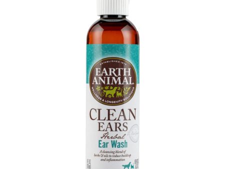 Earth Animal Dog Clean ear Wash 4oz. Online Sale