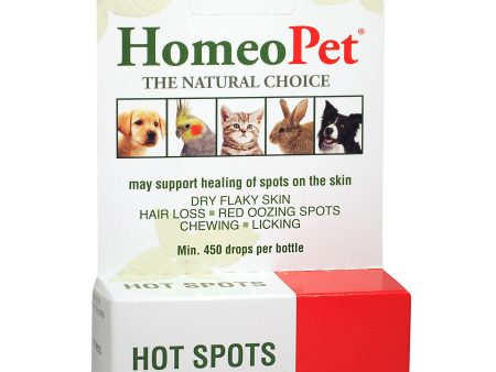 HomeoPet Hot Spots 1ea 15 ml Online now