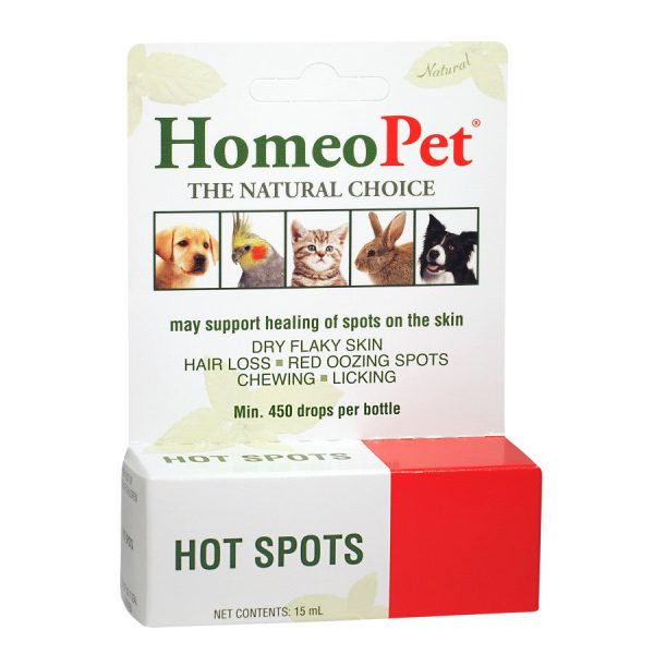 HomeoPet Hot Spots 1ea 15 ml Online now