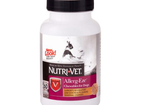 Nutri-Vet Allerg-Eze Chewables For Dogs 1ea 60 ct Cheap