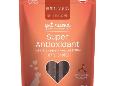 Get Naked Super Antioxidant Grain-Free Dental Stick Dog Treats Chicken 1ea 6.6 oz, LG For Discount