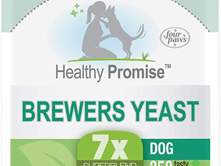 Four Paws Healthy Promise Brewers Yeast for Dogs Immunity 1ea 250 ct For Sale