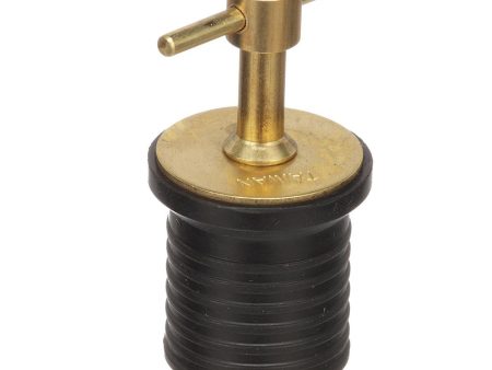 Attwood T-Handle Brass Drain Plug - 1  Diameter [7526A7] Discount