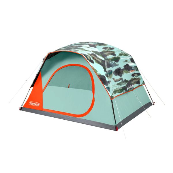 Coleman Skydome 6-Person Watercolor Series Camping Tent [2157342] Cheap