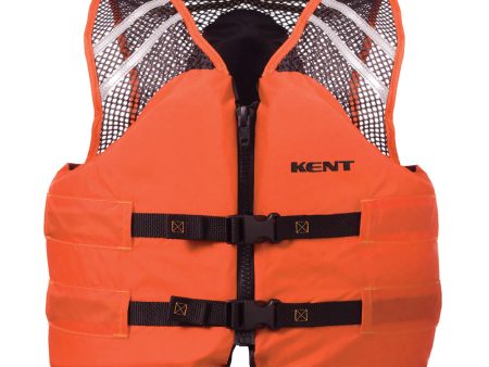 Kent Mesh Classic Commercial Vest - XL - Orange [150600-200-050-23] Online now