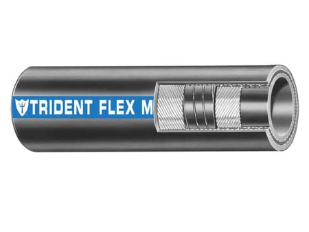 Trident Marine 1-1 2  Flex Marine Wet Exhaust  Water Hose - Black - Sold by the Foot [250-1126-FT] Sale