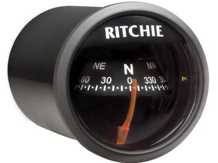 Ritchie X-23BB RitchieSport Compass - Dash Mount - Black Black [X-23BB] on Sale