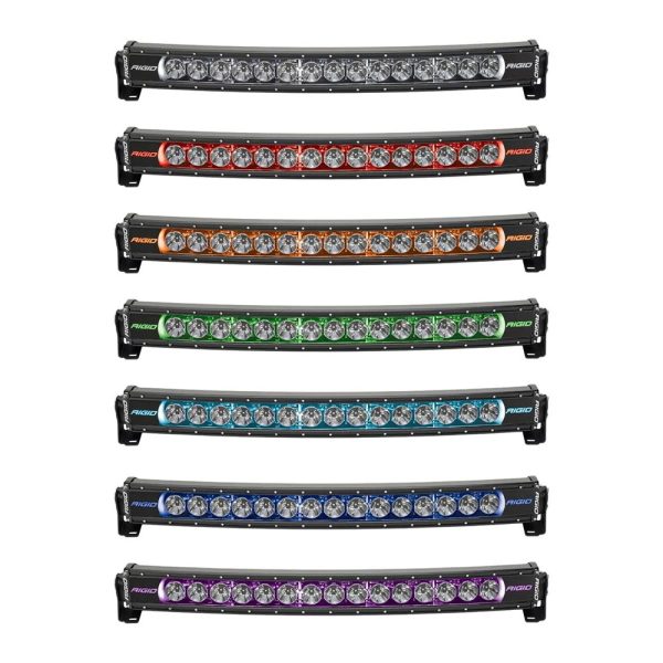 RIGID Industries Radiance + Curved 40  Light Bar - RGBW [340053] on Sale