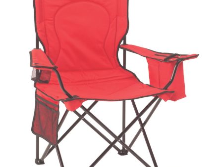 Coleman Cooler Quad Chair - Red [2000035686] For Discount