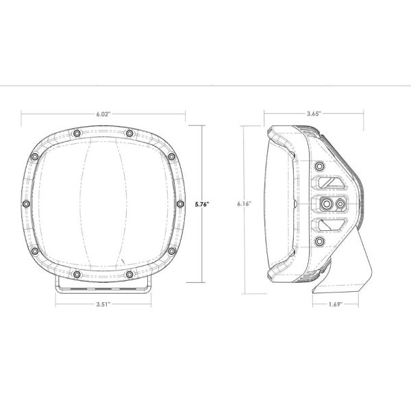 RIGID Industries Adapt XP w Amber Pro Lens [300514] on Sale