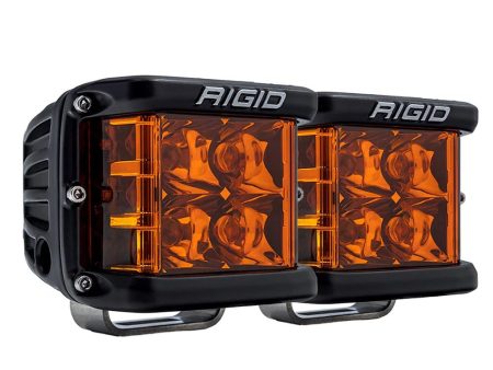 RIGID Industries D-SS Spot w Amber Pro Lens - Pair [262214] For Sale