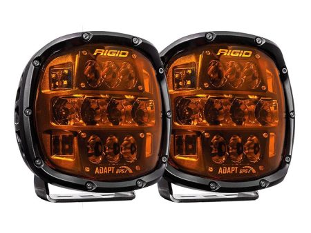 RIGID Industries Adapt XP w Amber Pro Lens - Pair [300515] Online Sale