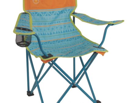 Coleman Kids Quad Chair - Teal [2000033703] Hot on Sale