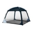 Coleman Skyshade 10 x 10 ft. Screen Dome Canopy - Blue Nights [2157499] Online Sale