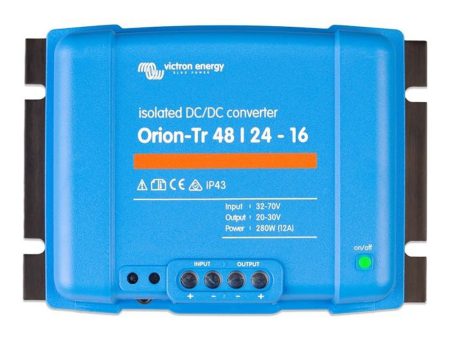 Victron Orion-TR DC-DC Converter - 48 VDC to 24 VDC - 16AMP Isolated [ORI482441110] Discount