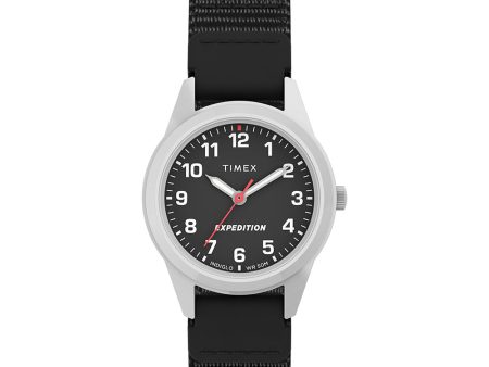 Timex Expedition Field Mini Watch - Black Dial  FastWrap Strap [TW4B25800] Sale