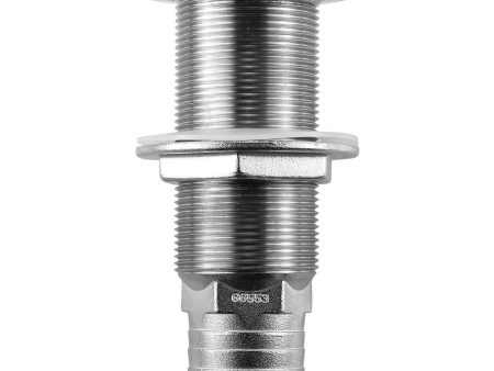 Attwood Stainless Steel Scupper Valve Barbed - 1-1 2  Hose Size [66553-3] Fashion