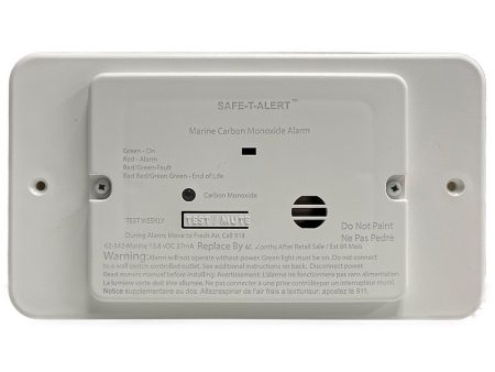 Safe-T-Alert 62 Series Marine Carbon Monoxide - Flush Mount - White - 12V w Trim Ring [62-542-TR-WT-M] For Sale