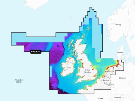 Garmin Navionics Vision+ NVEU628L U.K., Ireland  Holland [010-C1271-00] on Sale