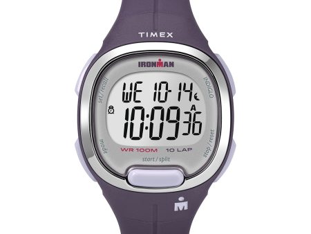 Timex Ironman Essential 10MS Watch - Purple  Chrome [TW5M19700] For Sale