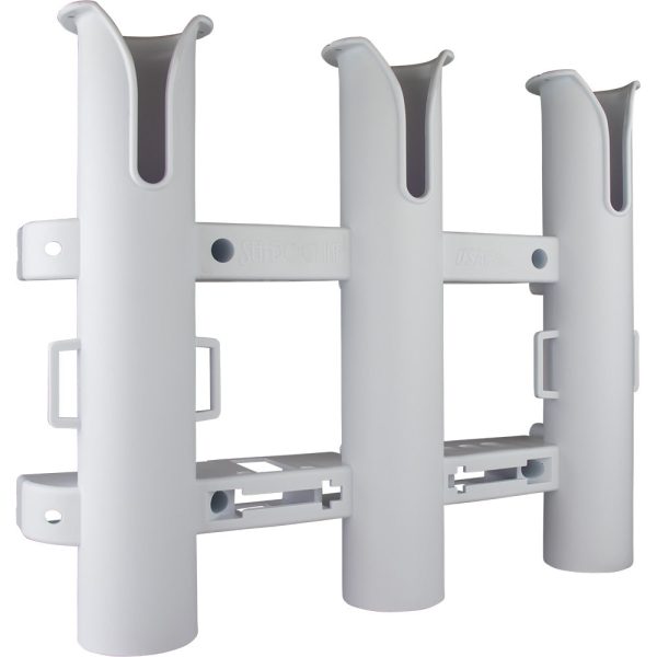 Sea-Dog Triple Threat Three Pole Rod Holder - White [325032-1] For Cheap