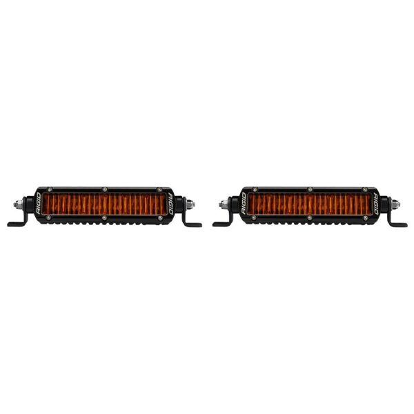 RIGID Industries SR Series SAE 6  w Amber Pro Lens - Pair [906705] For Cheap