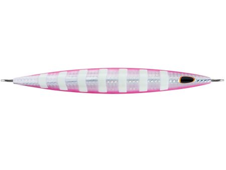 Williamson Kensaki 220 Jig - 6.75  - 7.75oz - Silver Pink Zebra [KSJ220SPZ] Fashion