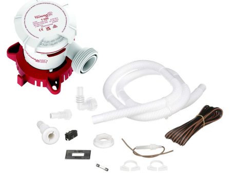 Attwood Tsunami MK2 T500 Manual Bilge Pump w Installation Kit - 500 GPH  12V [5614-7] Supply