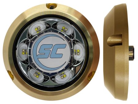 Shadow-Caster SC3 Series Bimini Blue Bronze Surface Mount Underwater Light [SC3-BB-BZSM] For Sale