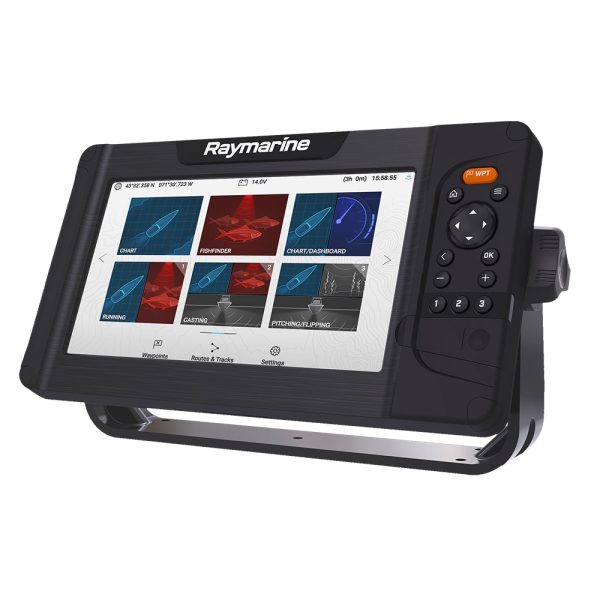 Raymarine Element 9 HV Combo w HV-100 Transducer  Nav+ US  Canada Chart [E70534-05-NAG] Online now