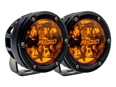 RIGID Industries 360 Series 4  Spot w Amber Pro Lens - Pair [36123] Online now